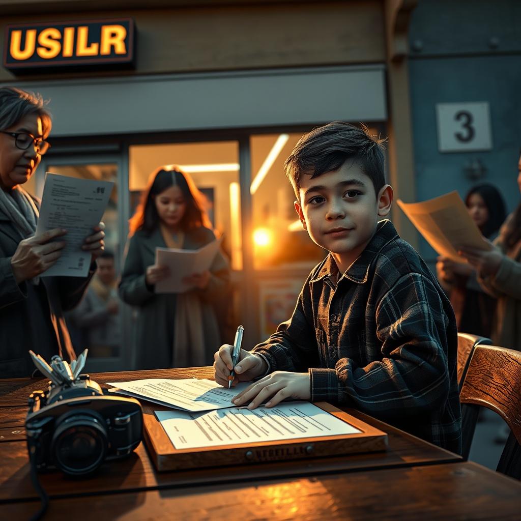 The Young Scribe
