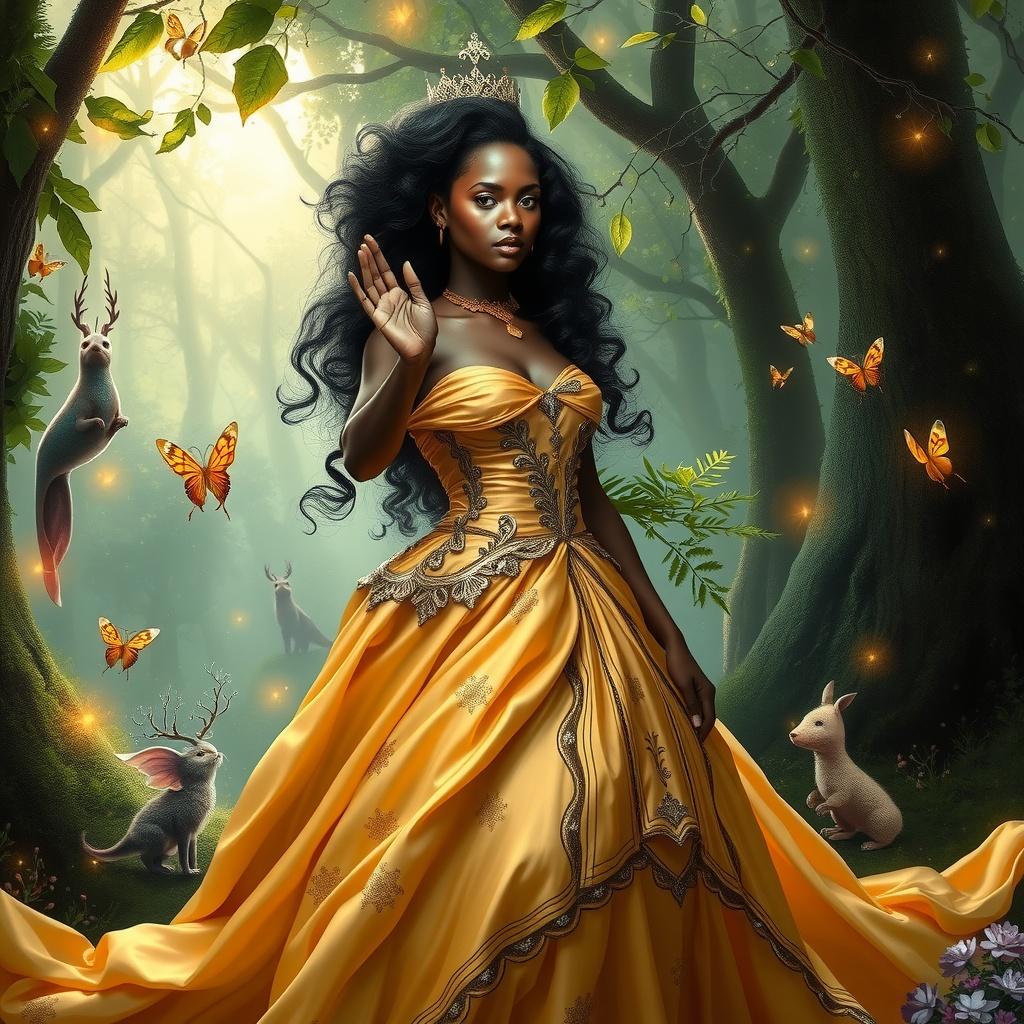 The Beautiful Black Princess