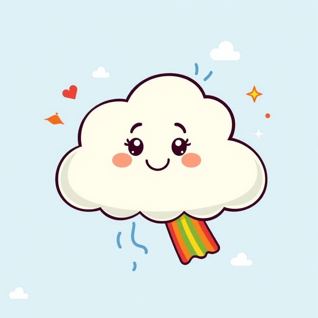 The Cloud Who Wanted to Be a Rainbow