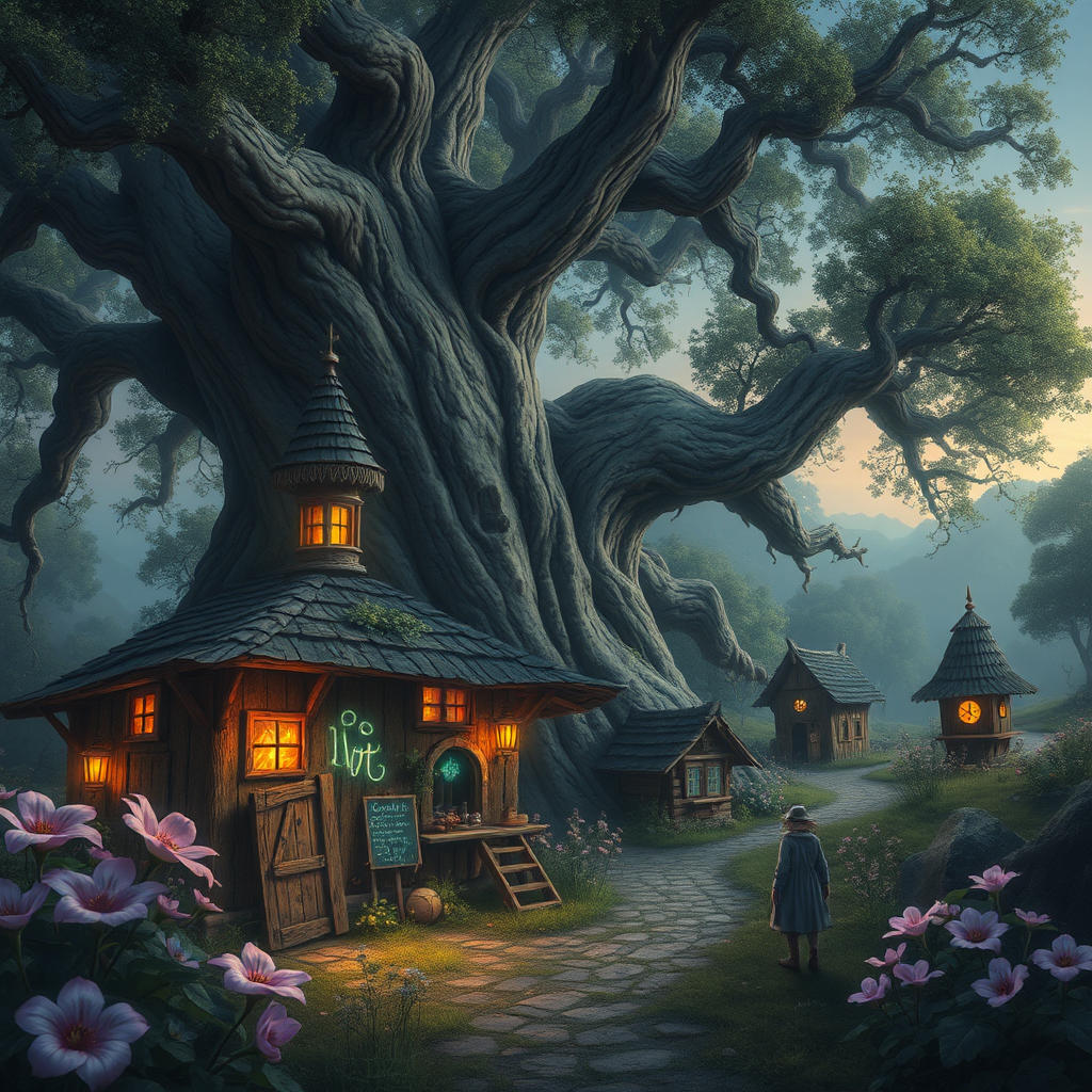 The Enchanted Village of Eldergrove