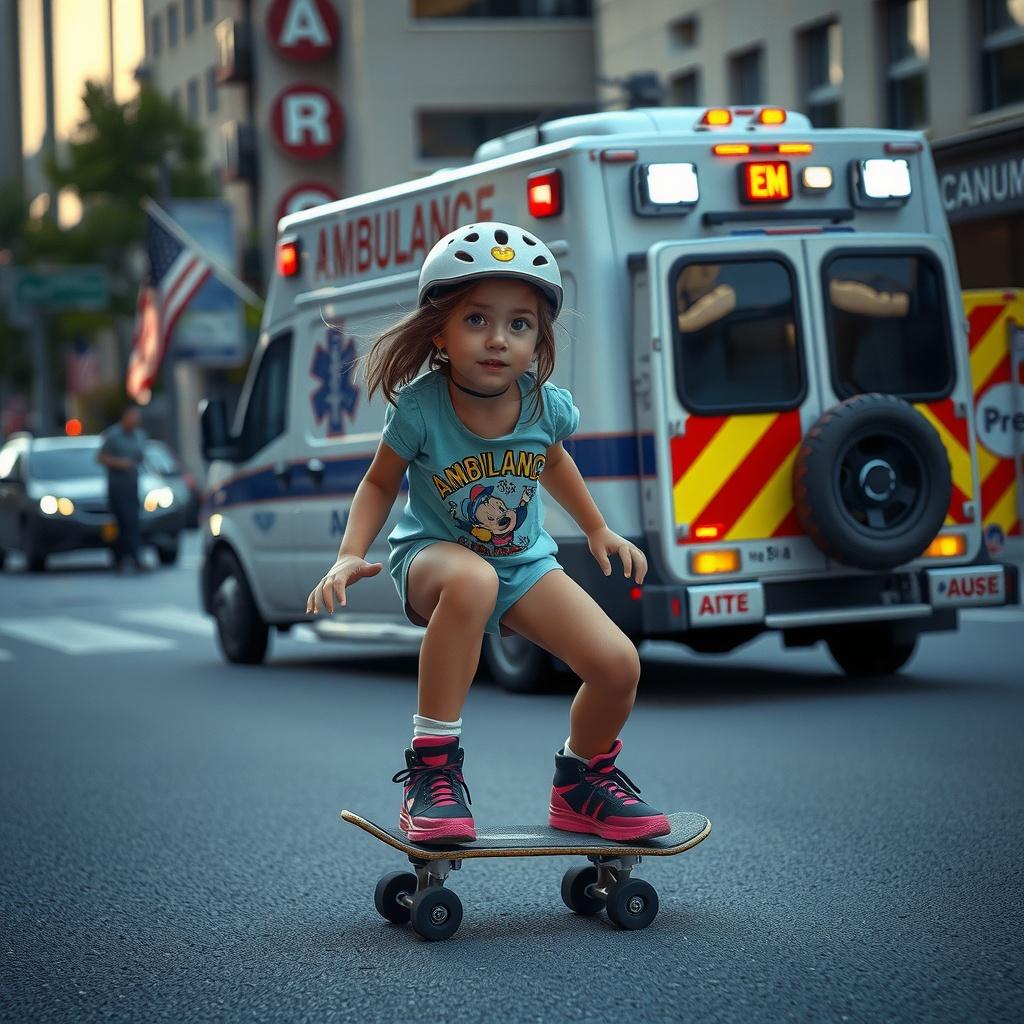 Skateboard Mishap