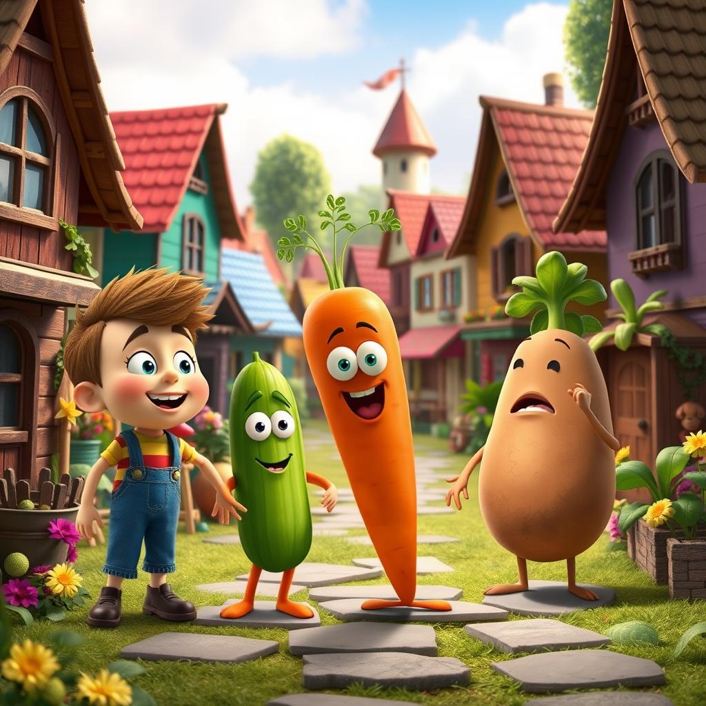 The Whimsical Veggie Talent Show