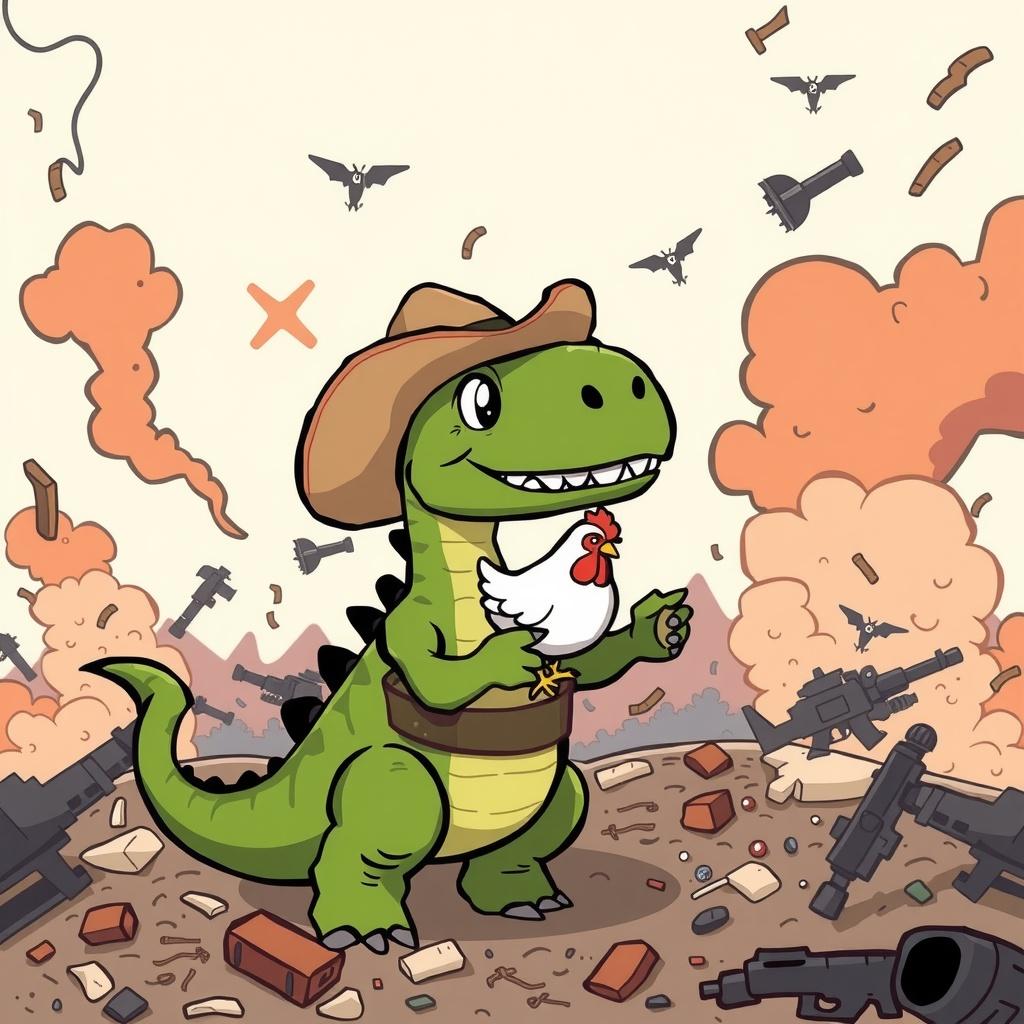 The Jurassic Cowboy