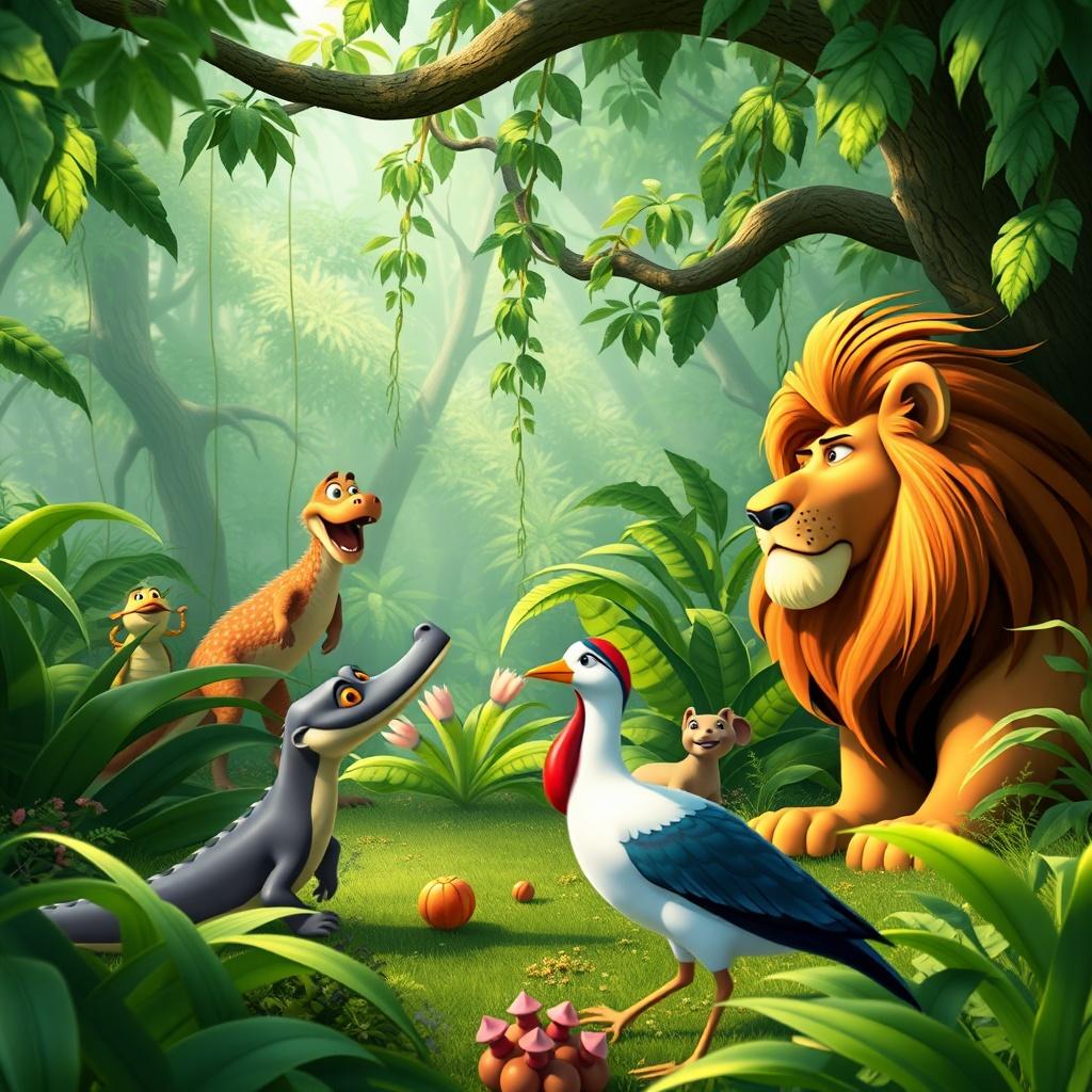 The Lion's Lesson