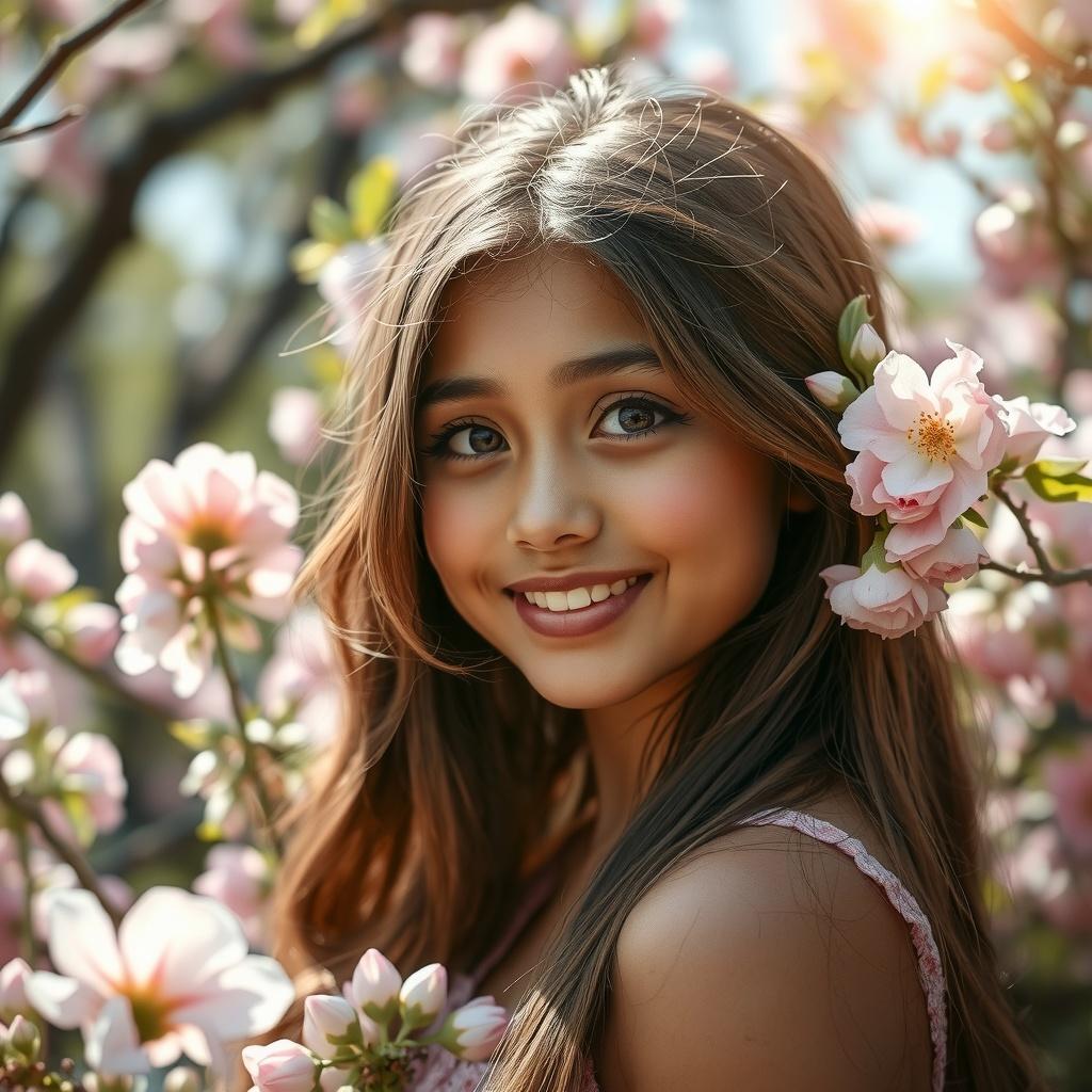 The Girl with the Enchanting Smile