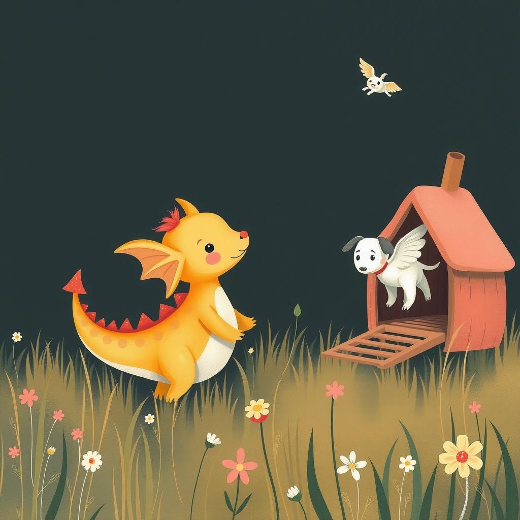 The Baby Dragon's Discovery