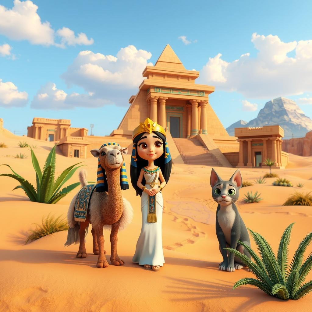 Cleopatra and the Secret of the Golden Sands
