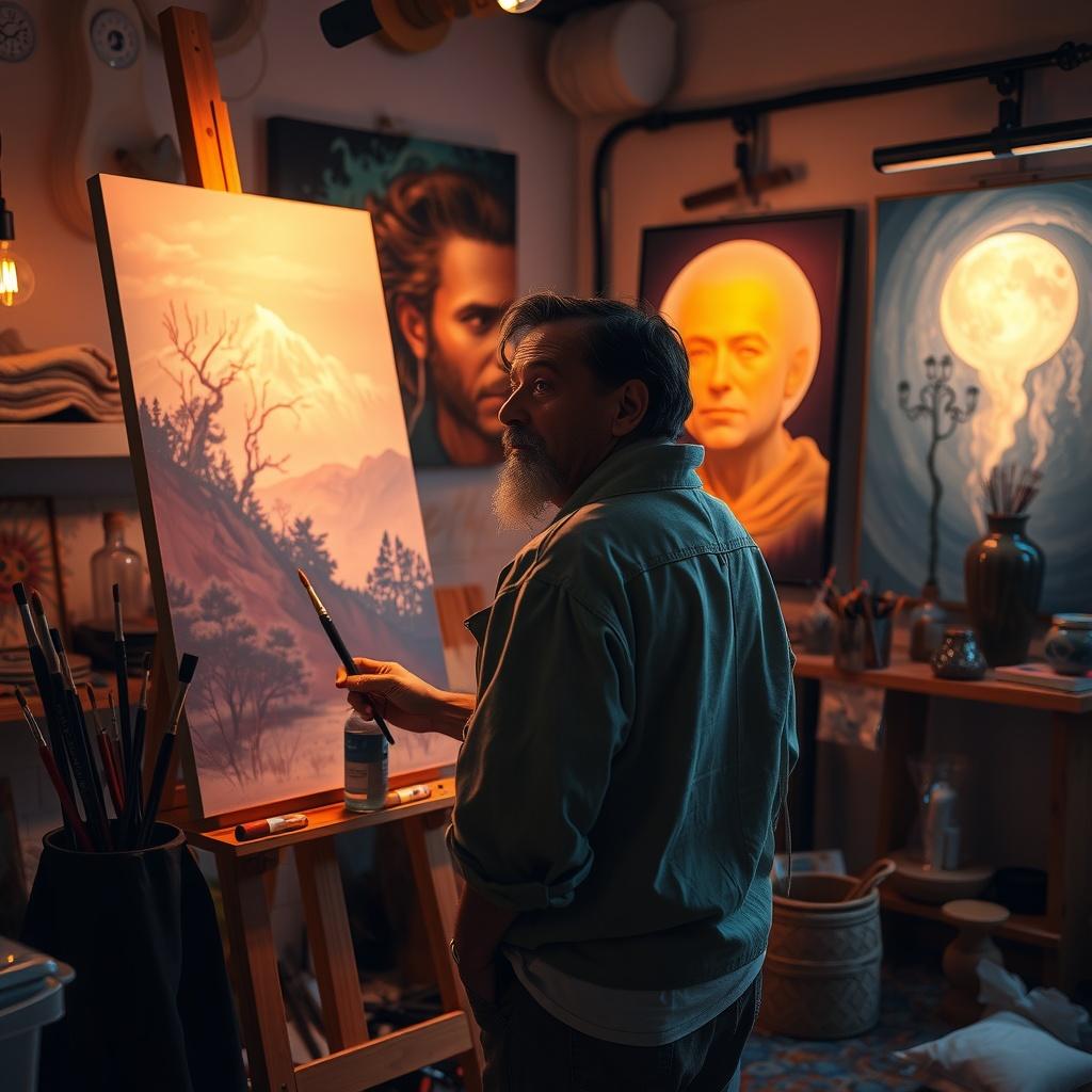 Brushstrokes of Destiny