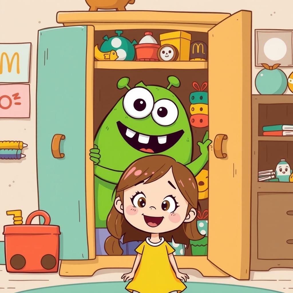 The Friendly Monster in the Cupboard