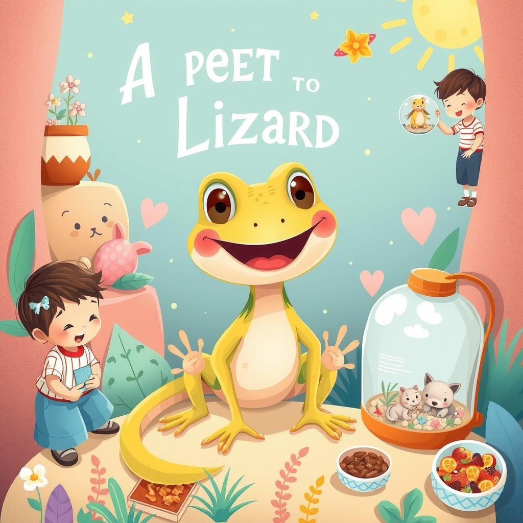 Caring for My Pet Lizard: A Step-by-Step Adventure