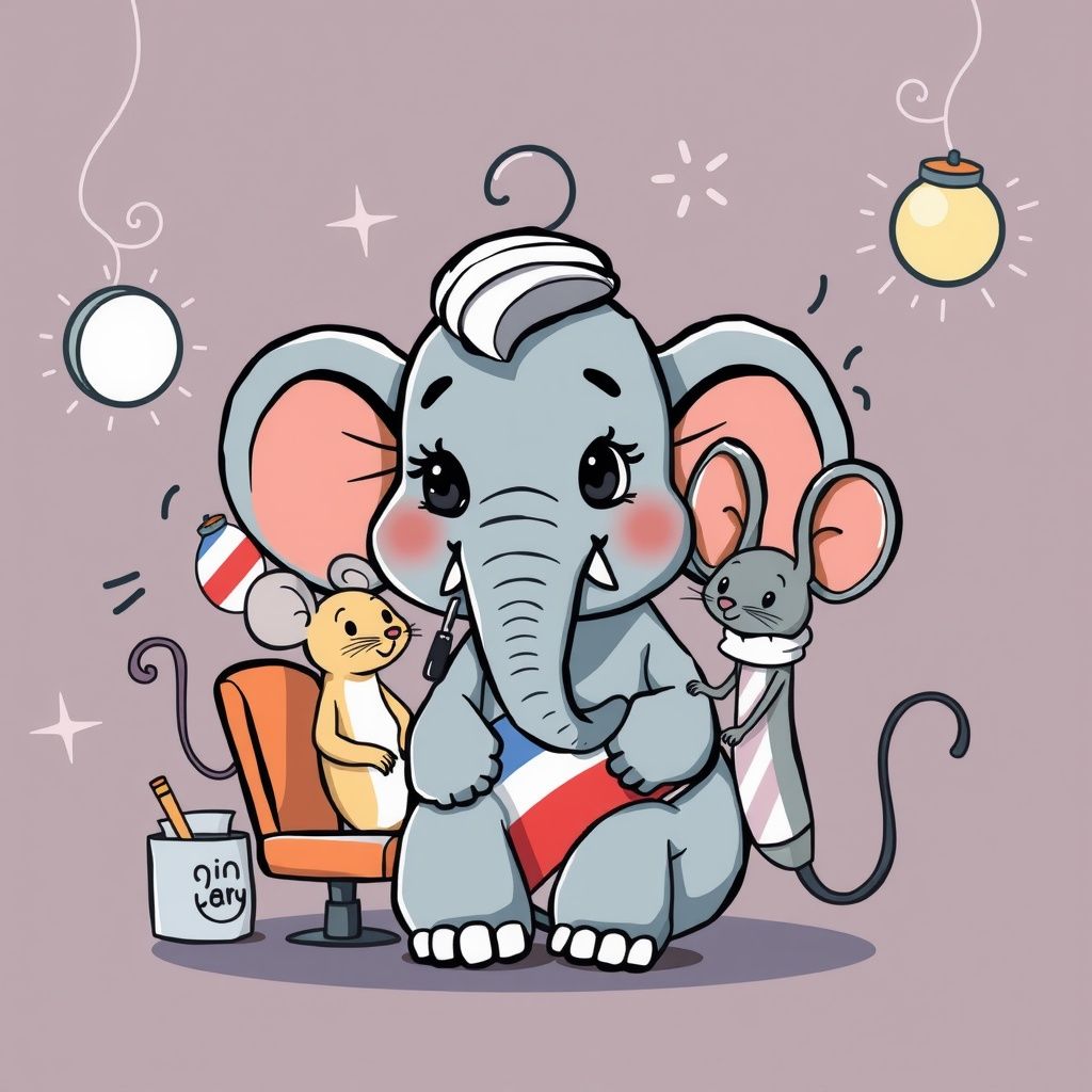 The Elephant's Haircut Adventure