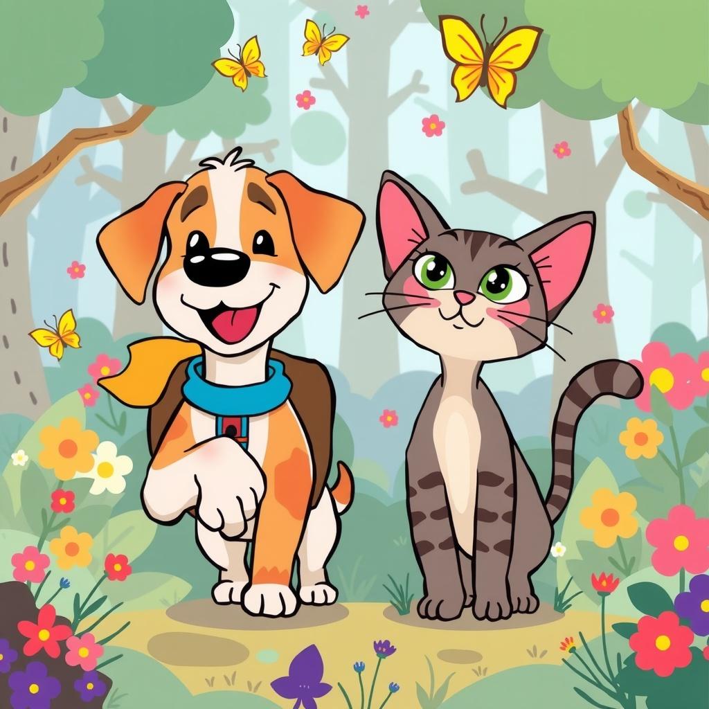 Max and Luna’s Magical Forest Adventure
