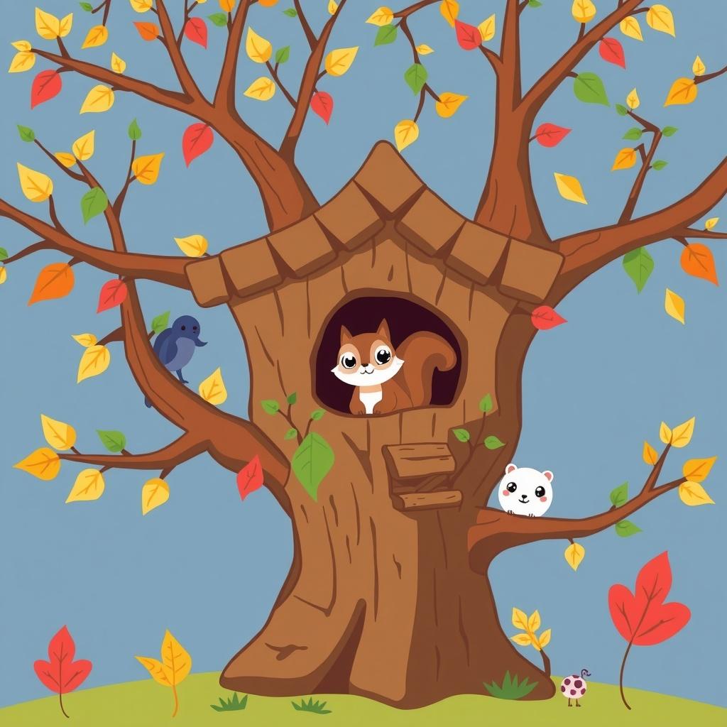 Sammy the Squirrel and the Secret Treehouse