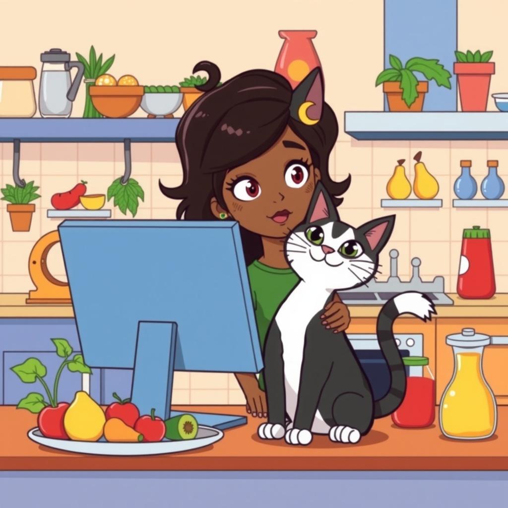 Click Smart, Eat Smart: The Adventures of Nurtie and Cyber Cat!