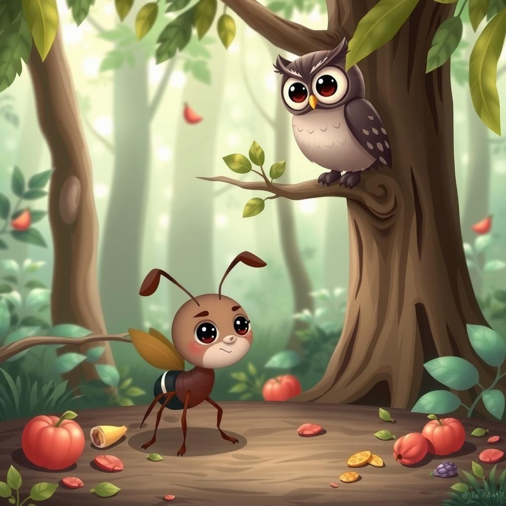 The Brave Little Ant