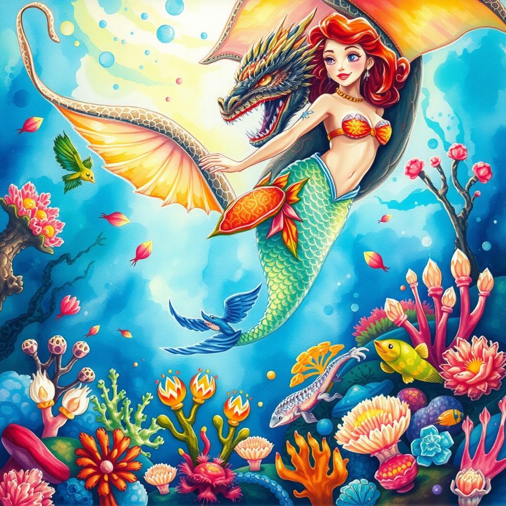 The Mermaid, the Dragon, and the Power of Friendship