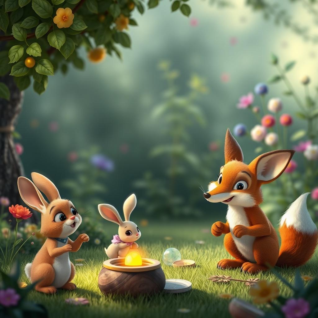 The Enchanted Garden Adventure