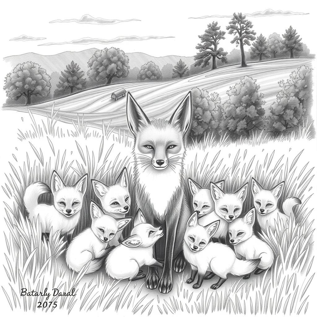 The Tale of Mr. Fox and His Cubs