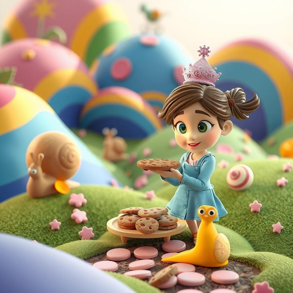 The Rainbow Baker and the Sprinkle Snail