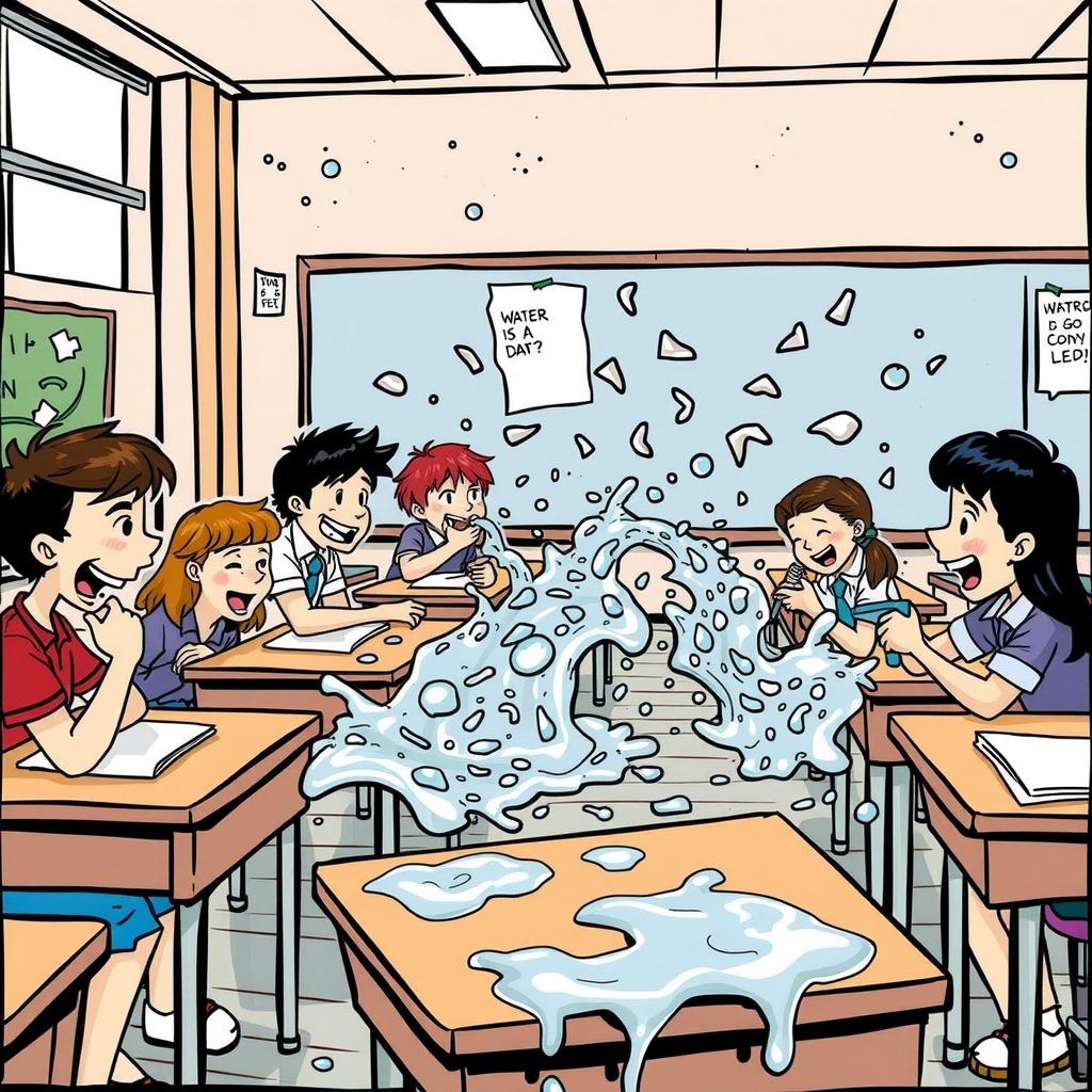 The Great Middle School Water Battle