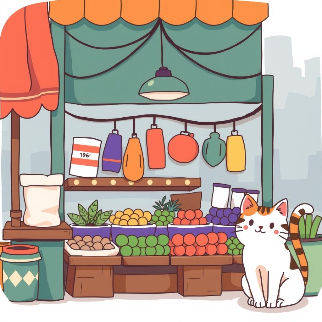 Cindy's Adventure at the Market