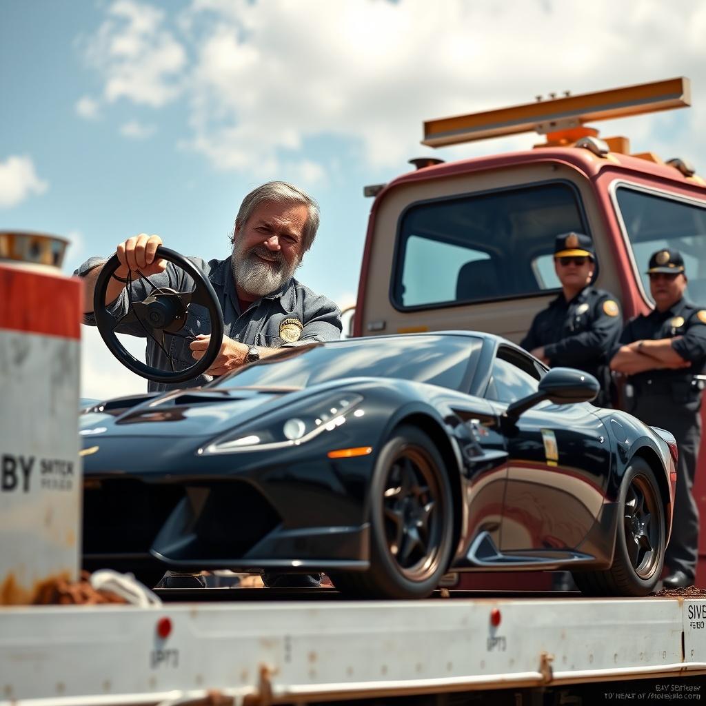 The Heroic Tow Truck Driver