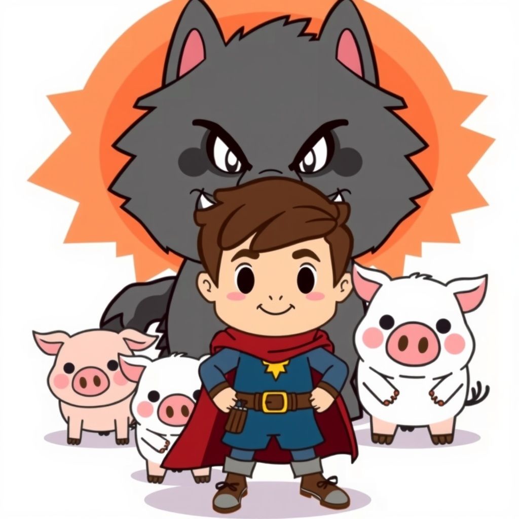 Jon and the Three Pigs