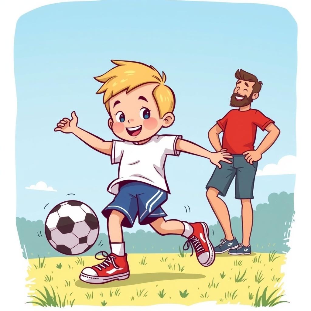 Amir's Love for Football