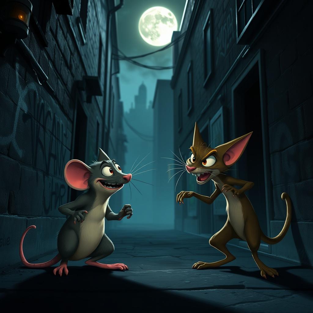 The Alley Confrontation