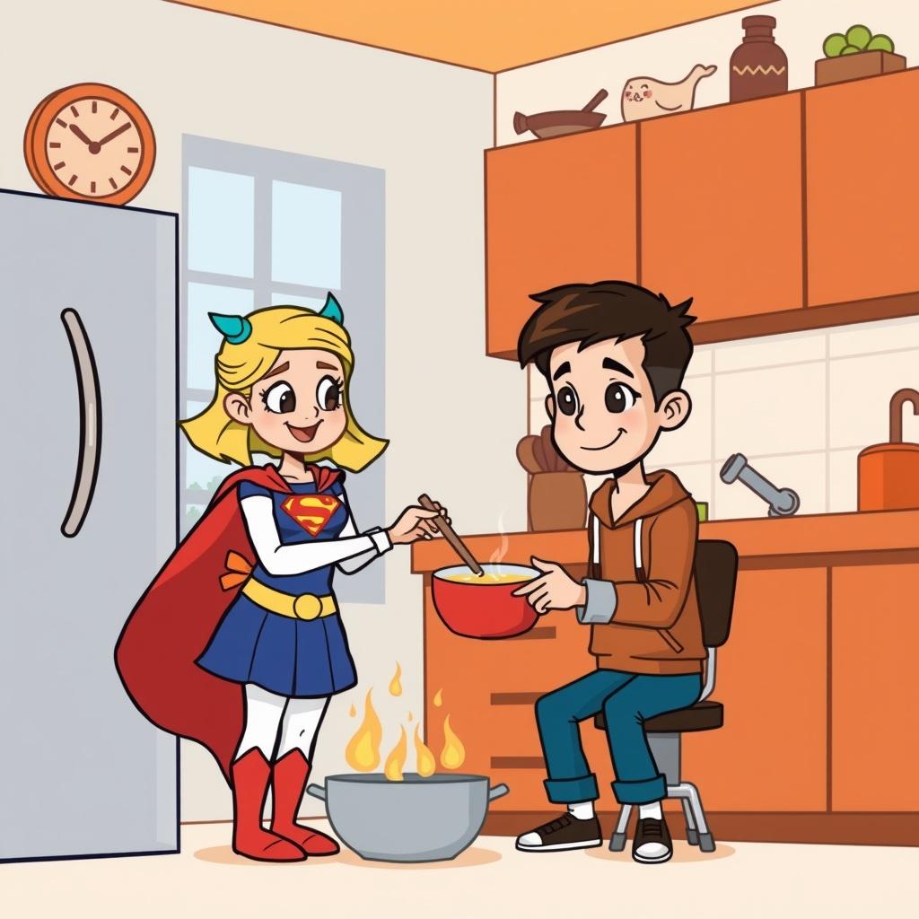 Supergirl's Compassionate Mission