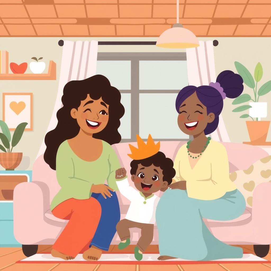 Two Moms and a Brilliant Sky