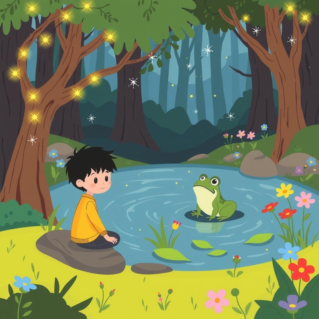Harvey and His Frog