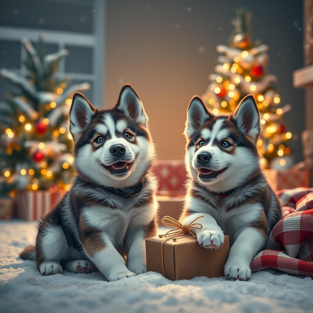 Christmas Joy with Milo and Luna