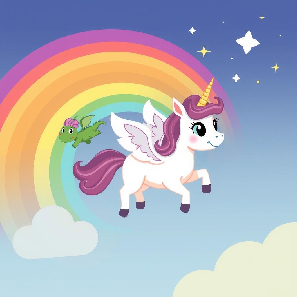 The Little Unicorn Who Wanted to Fly