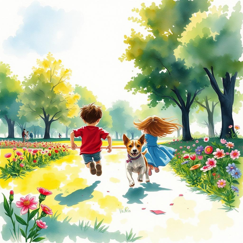 Max and Victoria's Enchanted Park Adventure