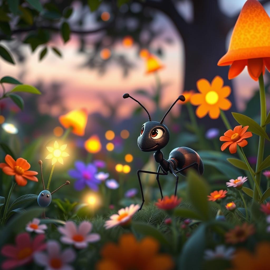 The Lost Ant's Journey