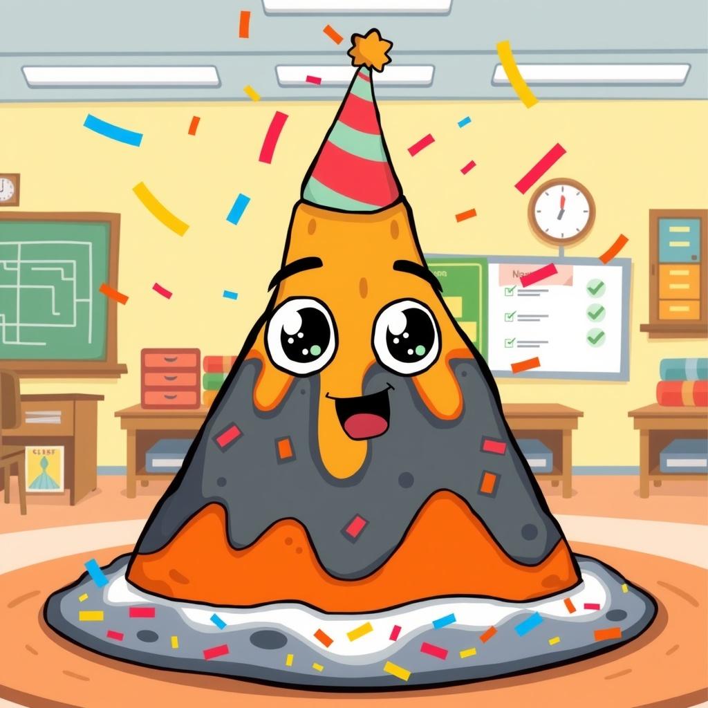 Simrat and the Party Volcano