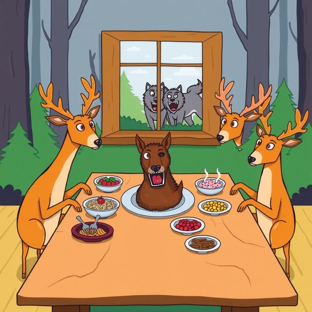 The Deer’s Feast