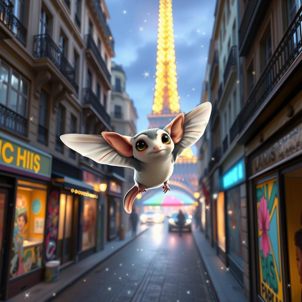 The Sugar Glider's Parisian Adventure...