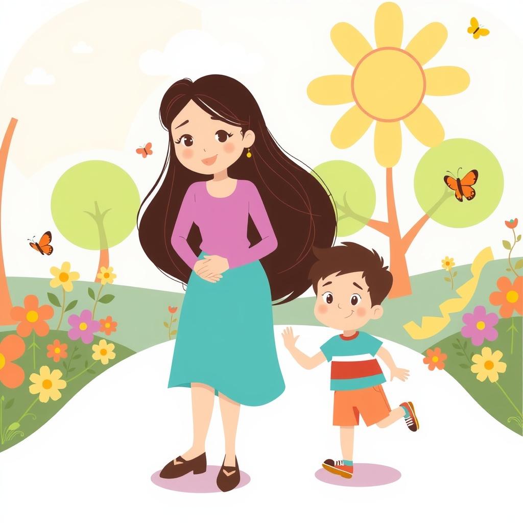 The Boy and His Mom