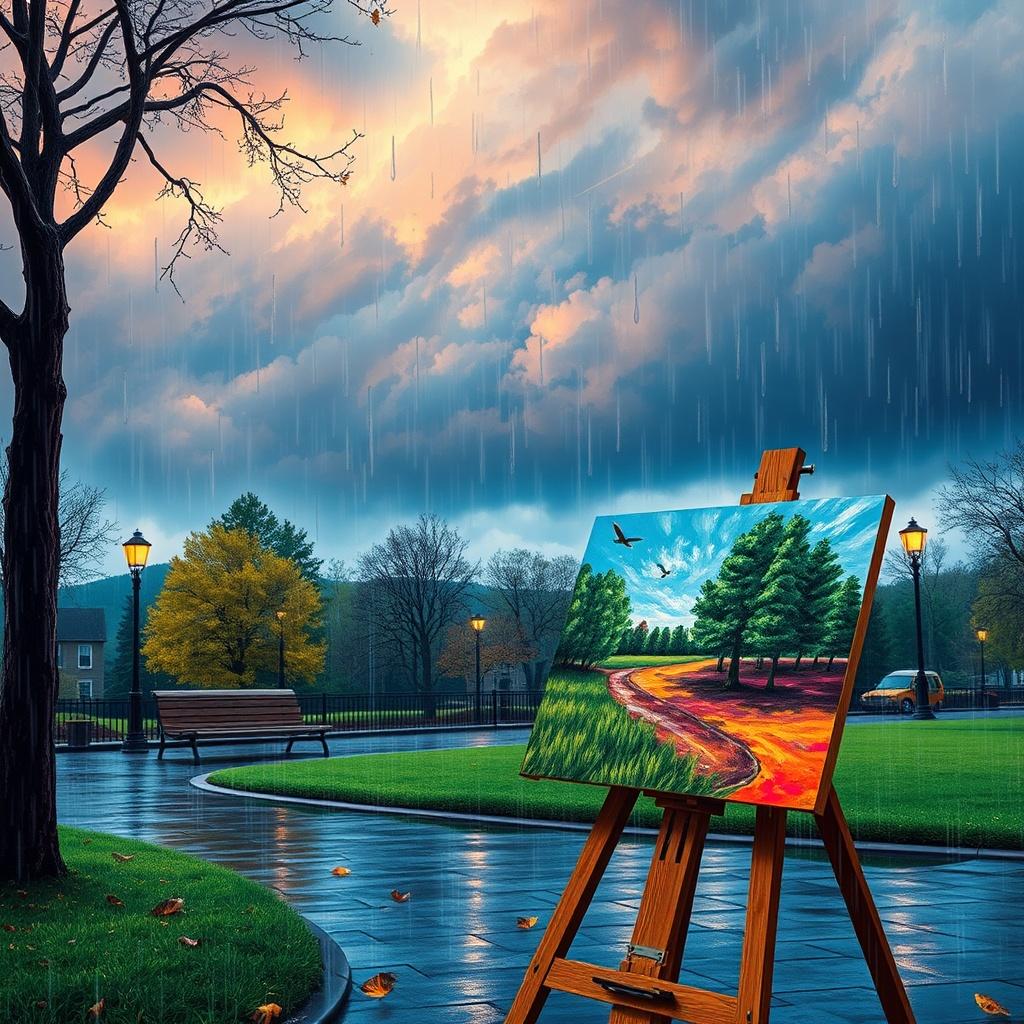 The Rain's Embrace