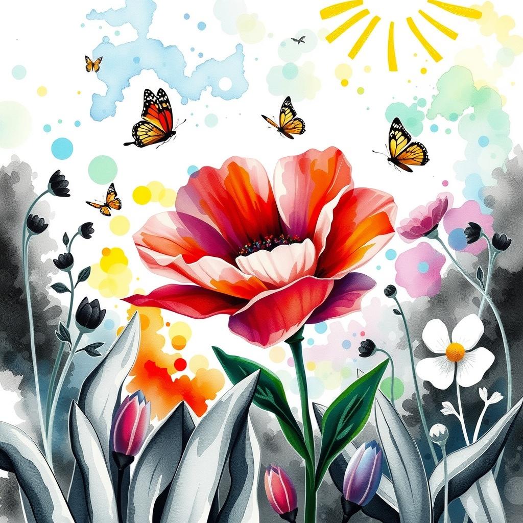 The Flower That Wanted Colors