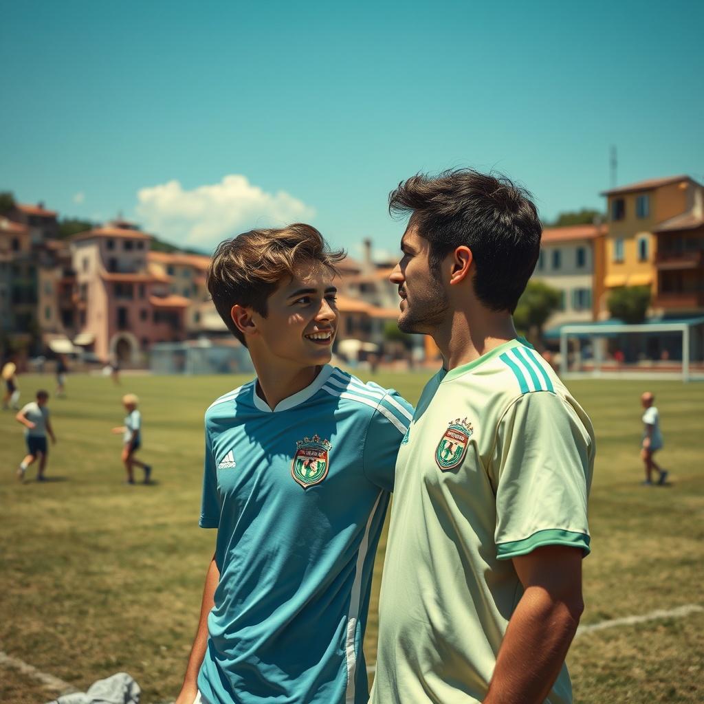 Hearts on the Soccer Field