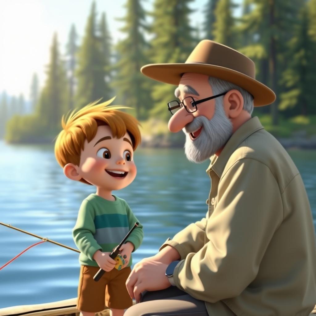 The First Fishing Adventure