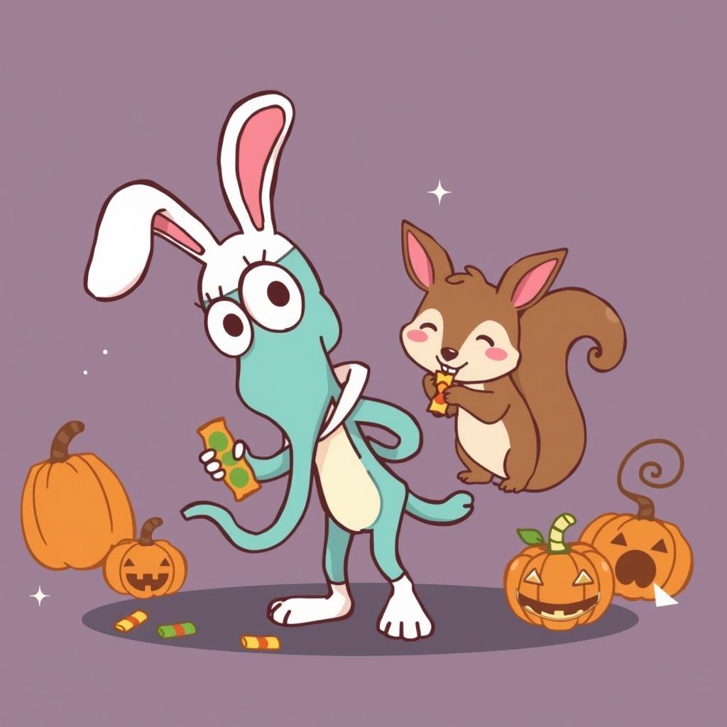Silly Squid’s Halloween