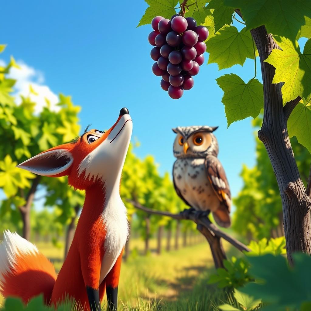 The Fox and the Grapes