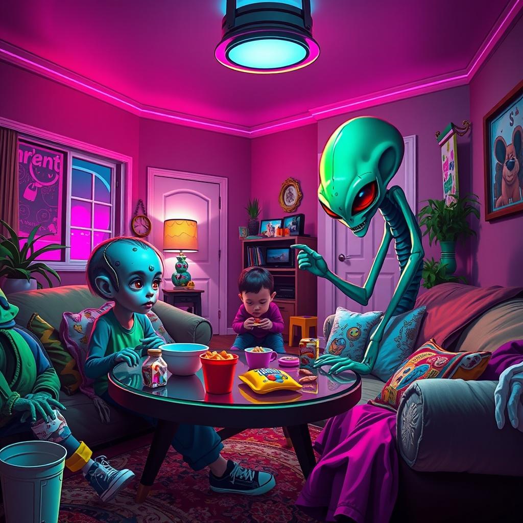 The Alien Babysitter