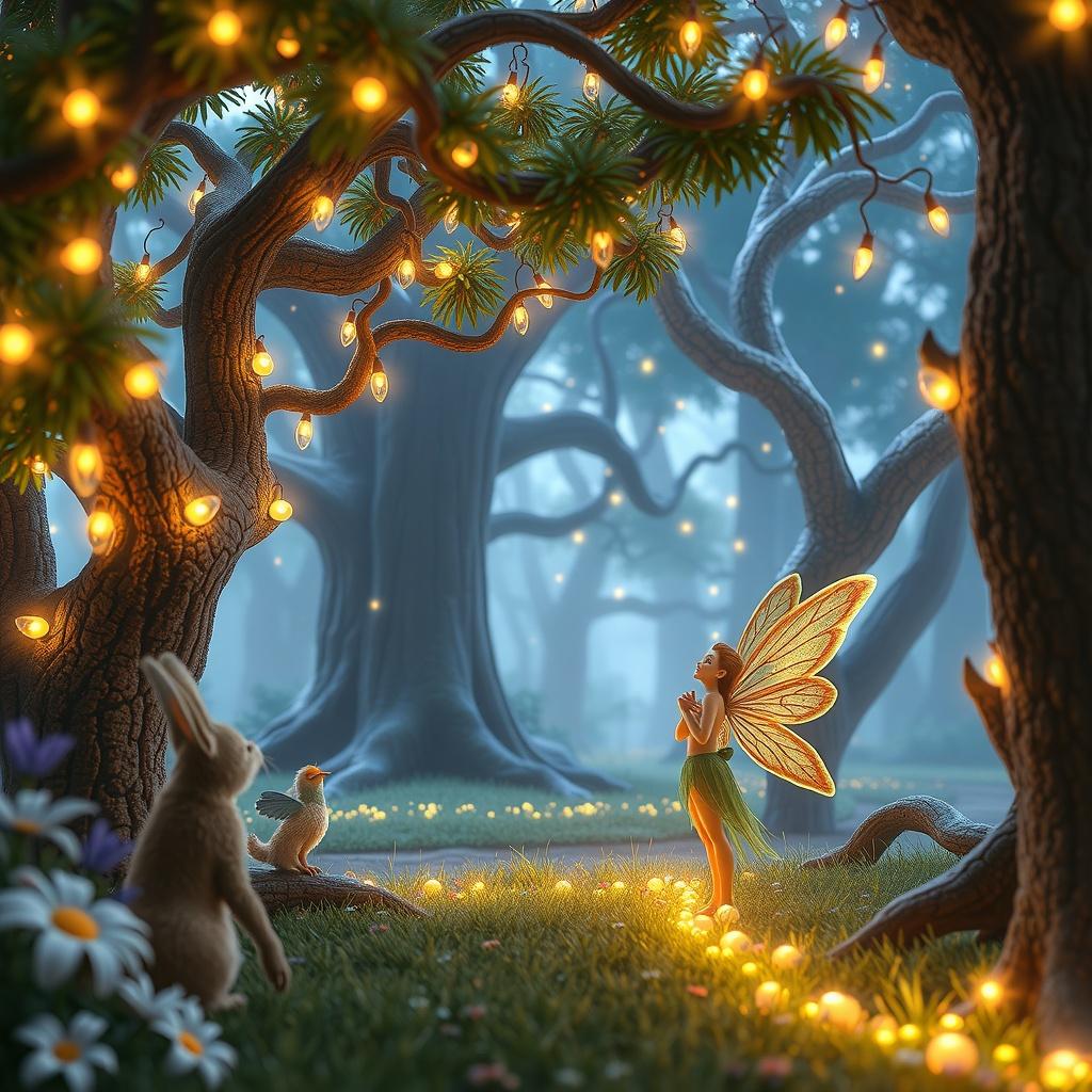 Ella's Journey Through the Fairy Forest