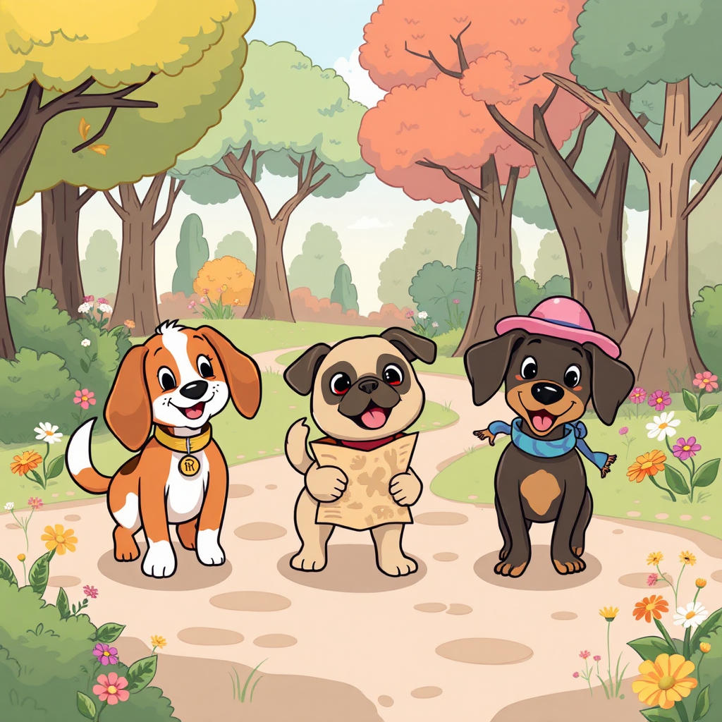 The Treasure Hunt in the Park