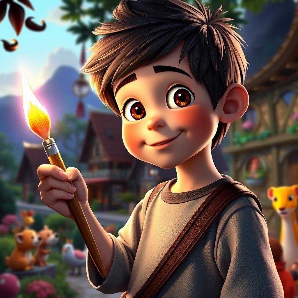 The Magic Paintbrush Adventure